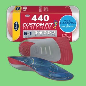 Dr. Scholl’s Custom Fit Orthotics 3/4 Length Arch Support Inserts Insoles CF440
